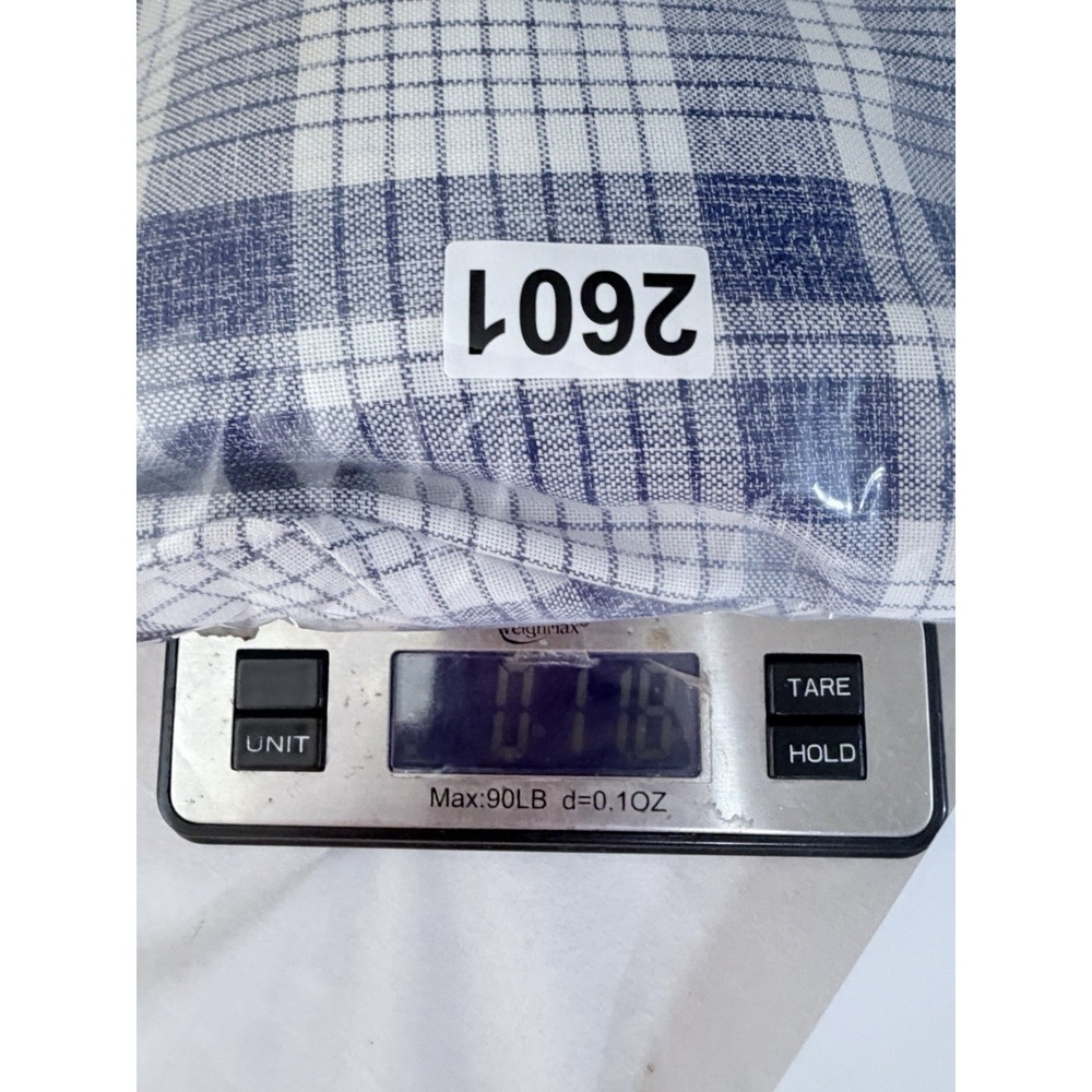 Gianni Bini Clouse Culotte Jumper Womens Size M Blue Plaid Ruffle Front Wide Leg - Picture 11 of 11